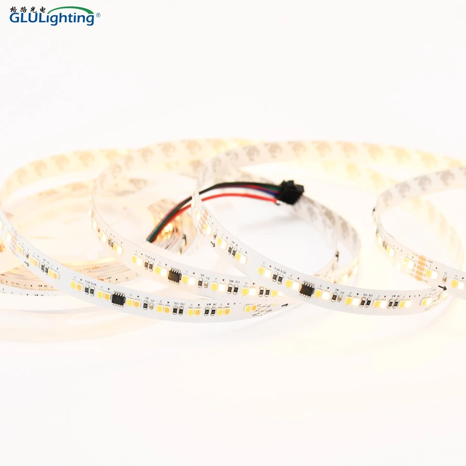 24V High CRI CCT DMX LED Strip 160leds/m best