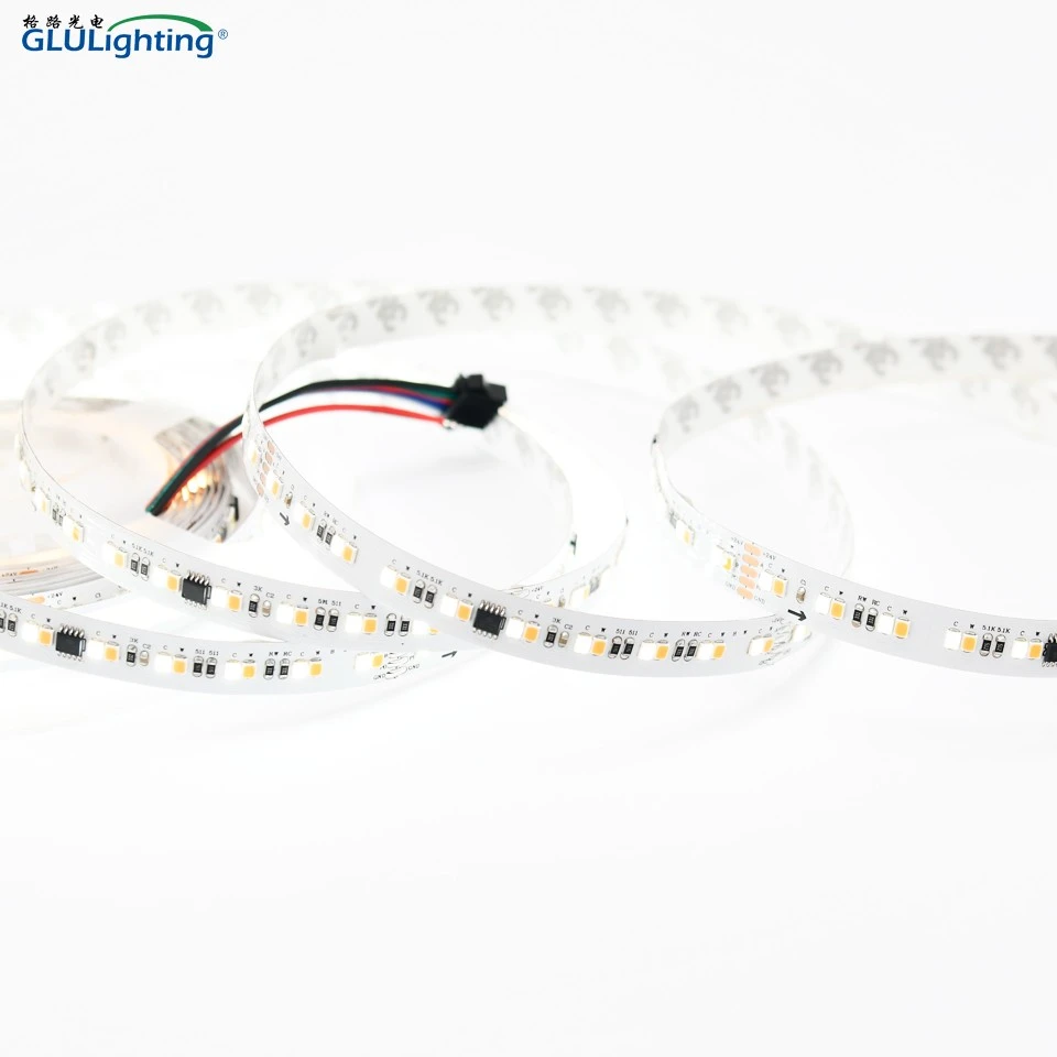 24V High CRI CCT DMX LED Strip 160leds/m factory