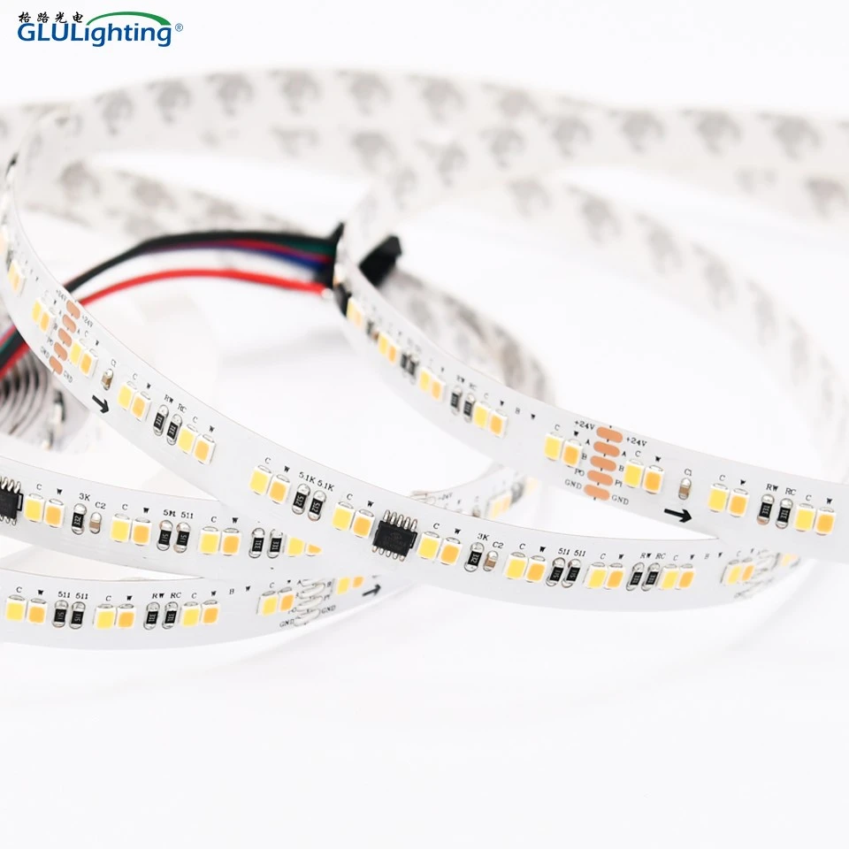 24V High CRI CCT DMX LED Strip 160leds/m suppliers