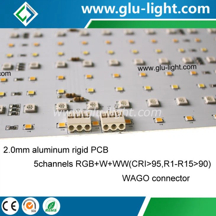 12V RGBWWW Ra95 led Panel for video/film