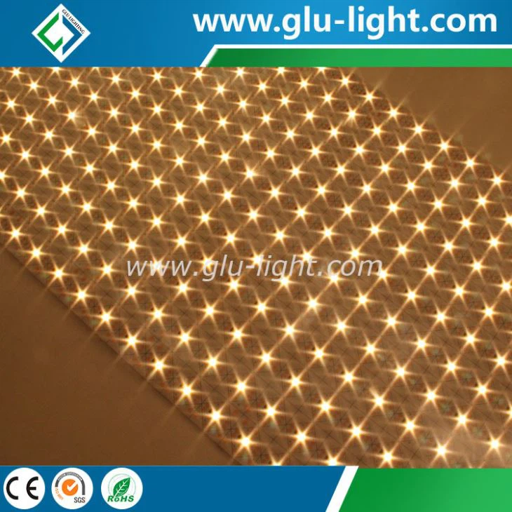 Buy china OEM 12V high R value Ra97 2835 tungsten flexible panel led tile light