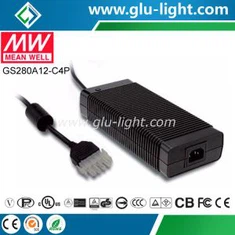 222W 12V AC-DC Meanwell industrijski adapter GS280A12-C4P