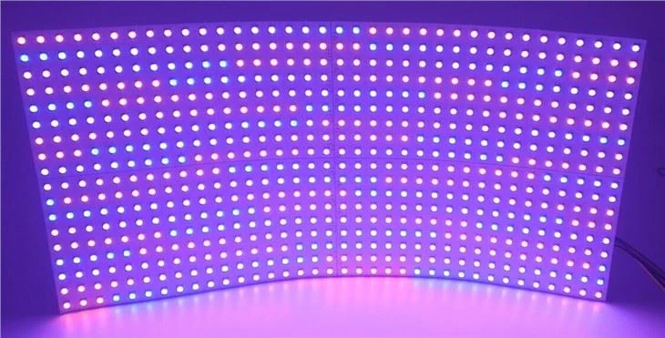 22Khz Flicker-free RGB APA102 LED Pixel Panel Full Color 5V Flexible Digital Pixel Led Light Panel
